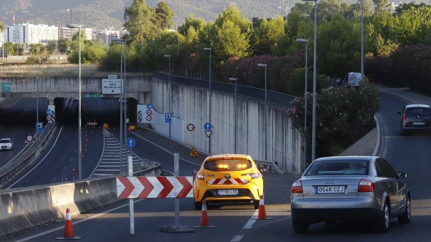 Comienzan las restricciones de tráfico en el túnel de los Omeyas por las obras del AVE