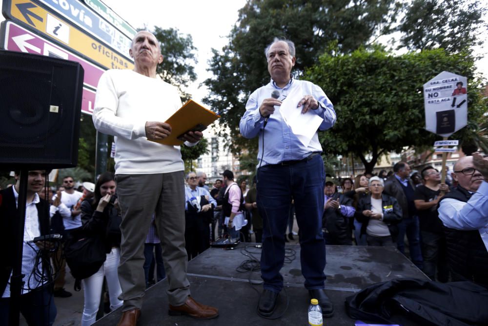 Protesta a favor del pin parental en Murcia