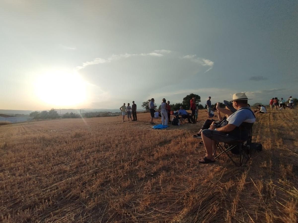 Les millors imatges de l'eclipsi a la Catalunya central