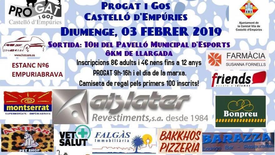 La Progat i Gos, de 8 km, a Castelló d&#039;Empúries