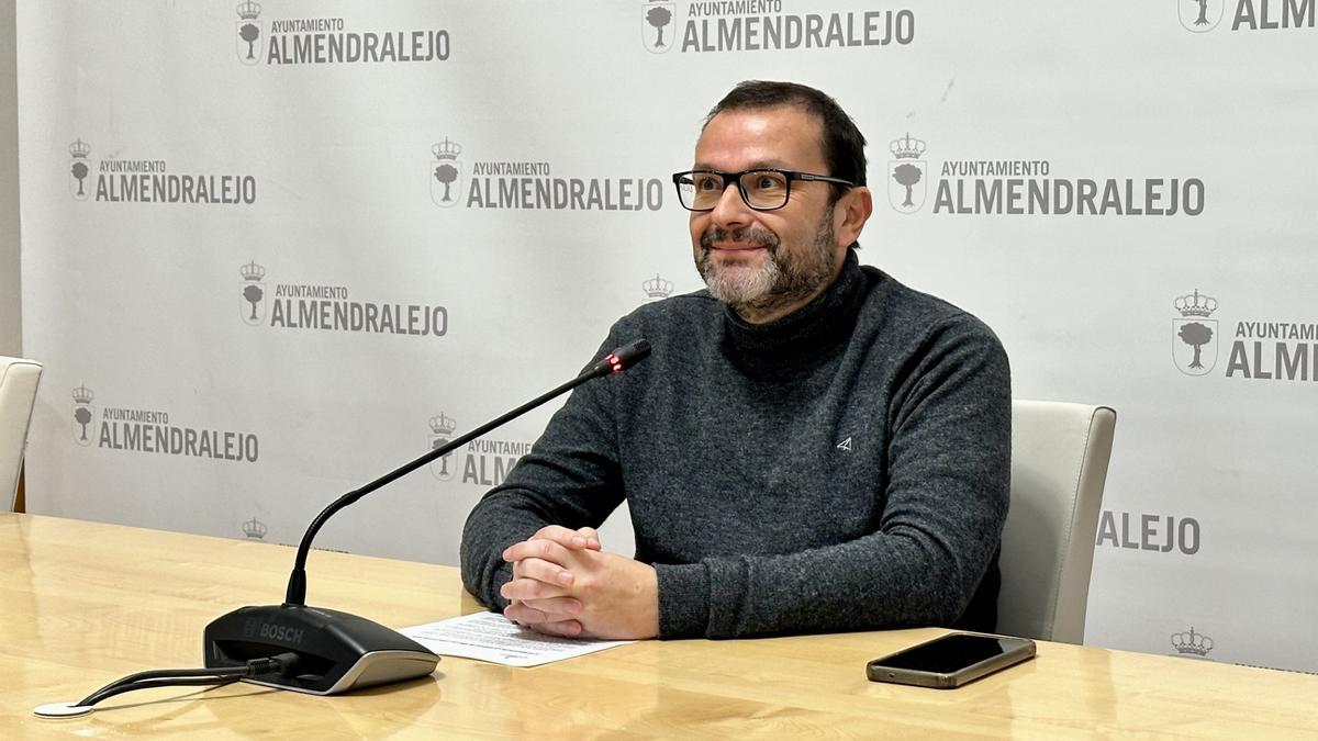 Francisco Jesús Hernández, concejal de Recursos Humanos del Ayuntamiento de Almendralejo.