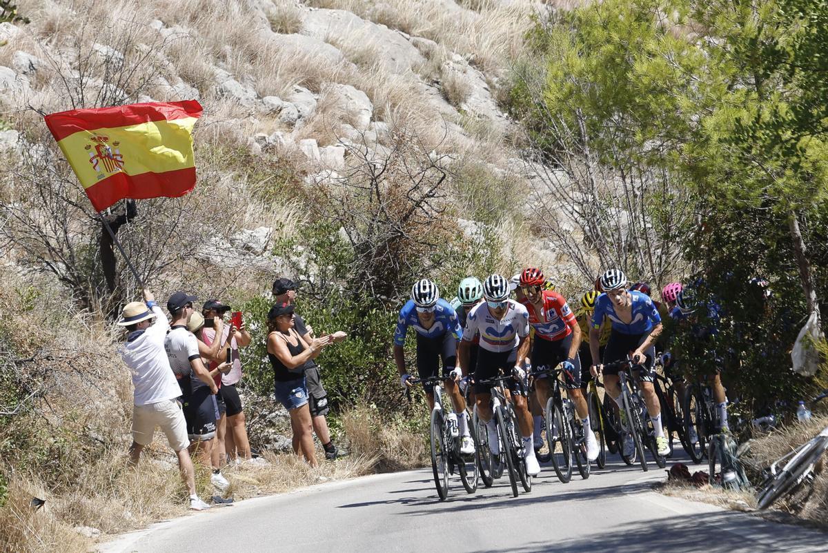 La etapa 9 de la Vuelta a España, en imágenes.