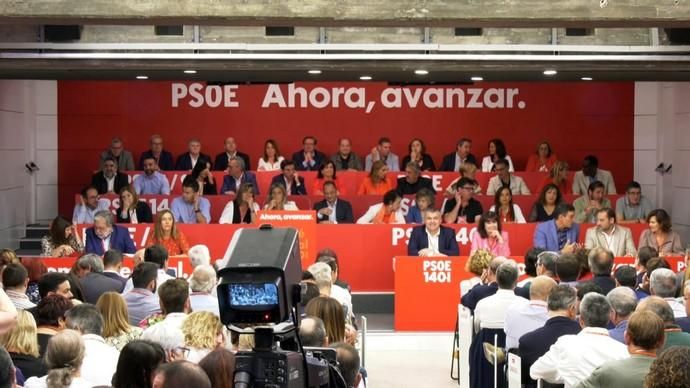 Ángel Víctor Torres asiste en Madrid al Comité Federal del PSOE