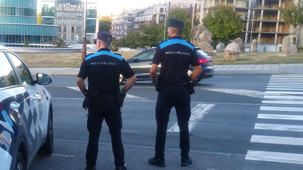 Agentes de la Policía Local.