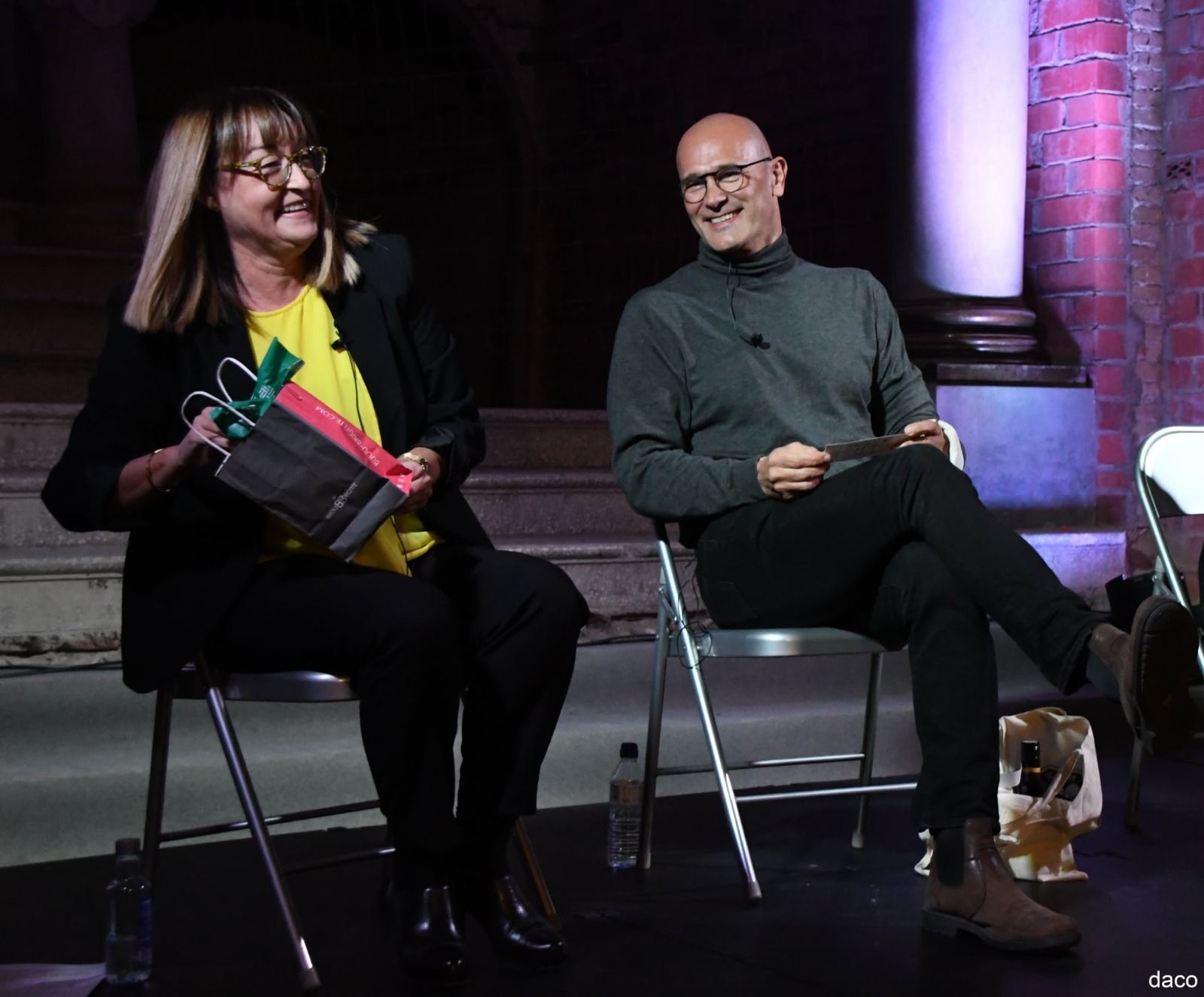 L'exconseller de la Generalitat Raül Romeva visita Figueres