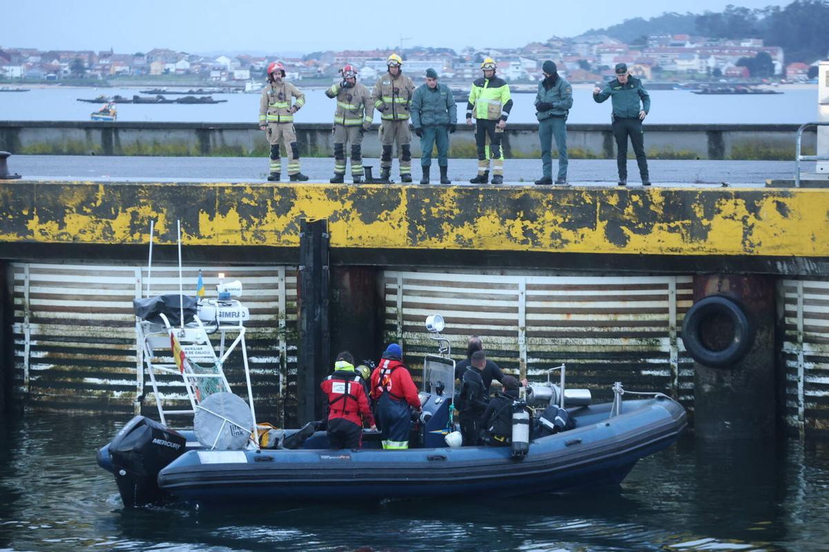 Muere un hombre de 80 años tras caer con su coche al mar en Vilanova