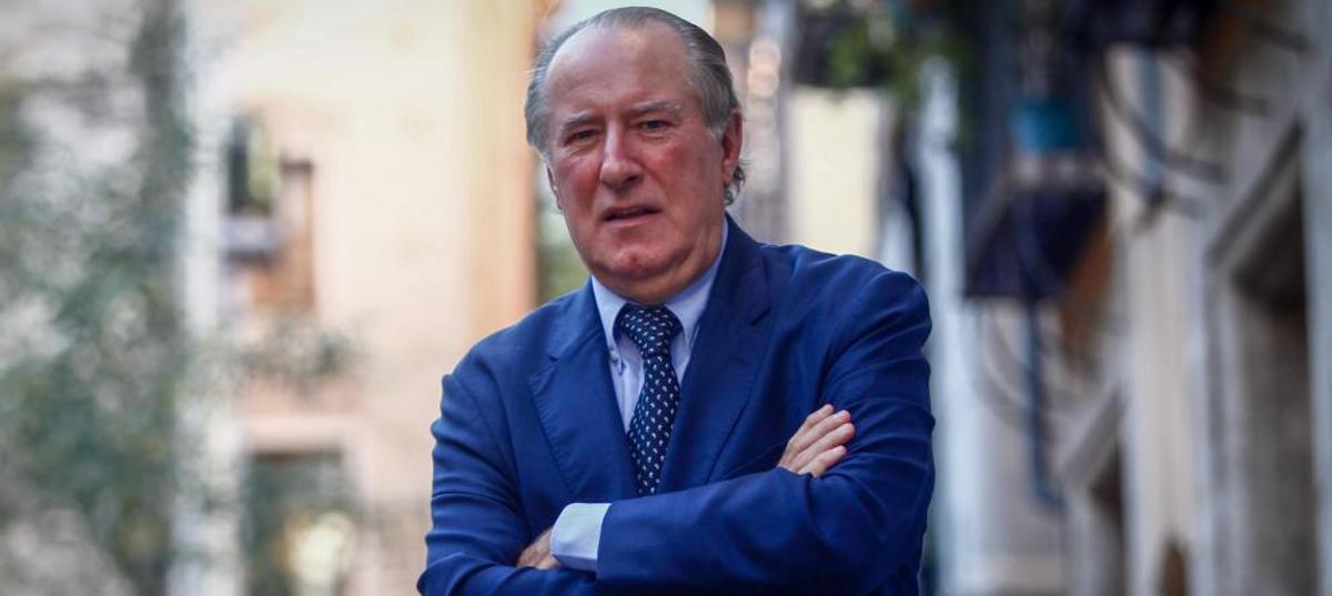 José María Gay de Liébana, en una imagen captada junto a la Plaza Redonda.