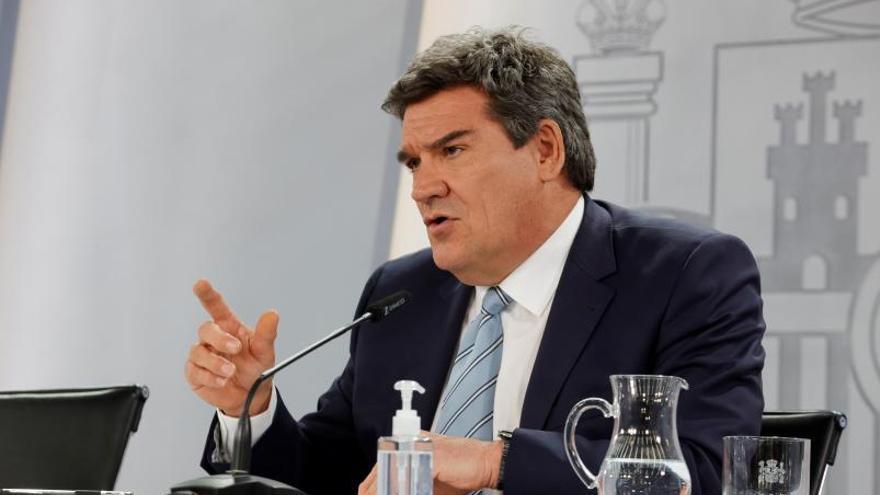El ministre Luís Escrivá després del Consell de MInistres. | EFE
