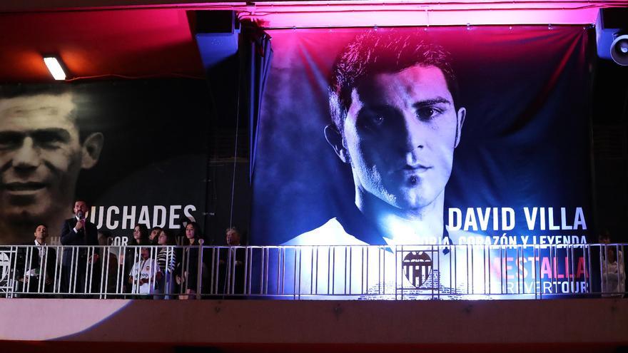 Así ha sido el homenaje de Mestalla al Guaje Villa