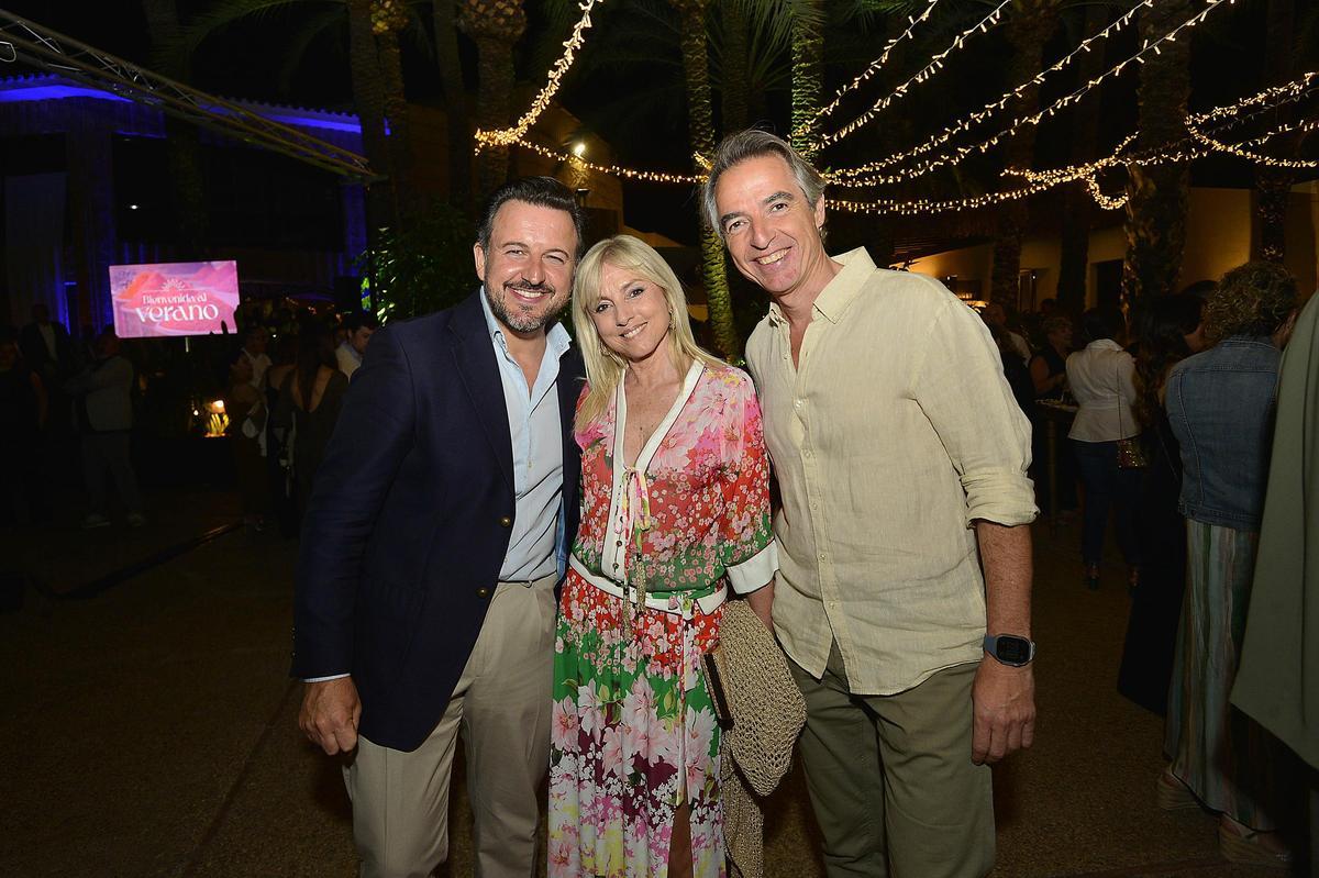 Pablo Ruz, Mayte Antón y Rafa Bernabéu.