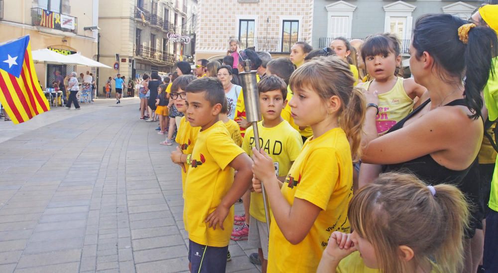 La flama de Canigó a Igualada