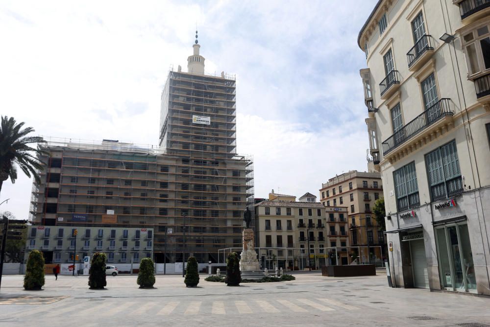 Obras paradas en Málaga