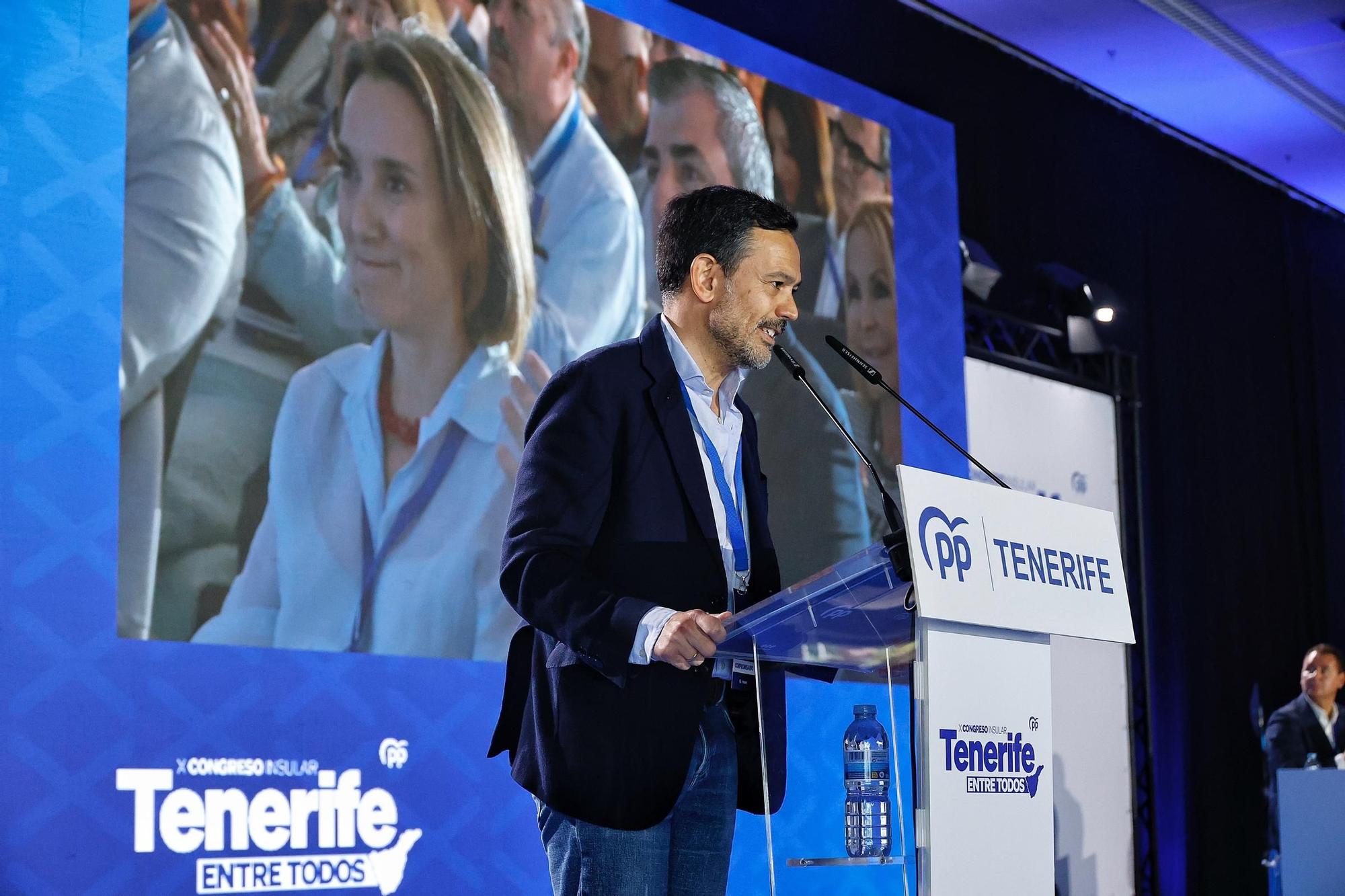 X Congreso Insular del Partido Popular, donde Lope Afonso ha sido elegido como presidente de los populares en Tenerife