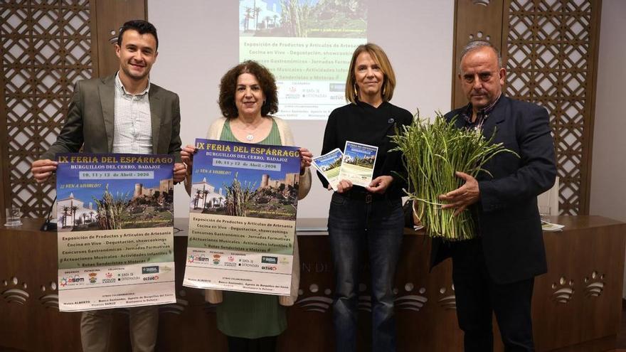 Burguillos del Cerro celebra la IX edición de su Feria del Espárrago