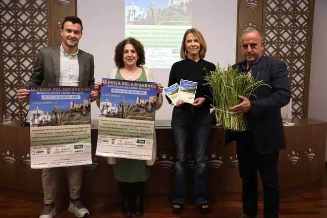 Burguillos del Cerro celebra la IX edición de su Feria del Espárrago