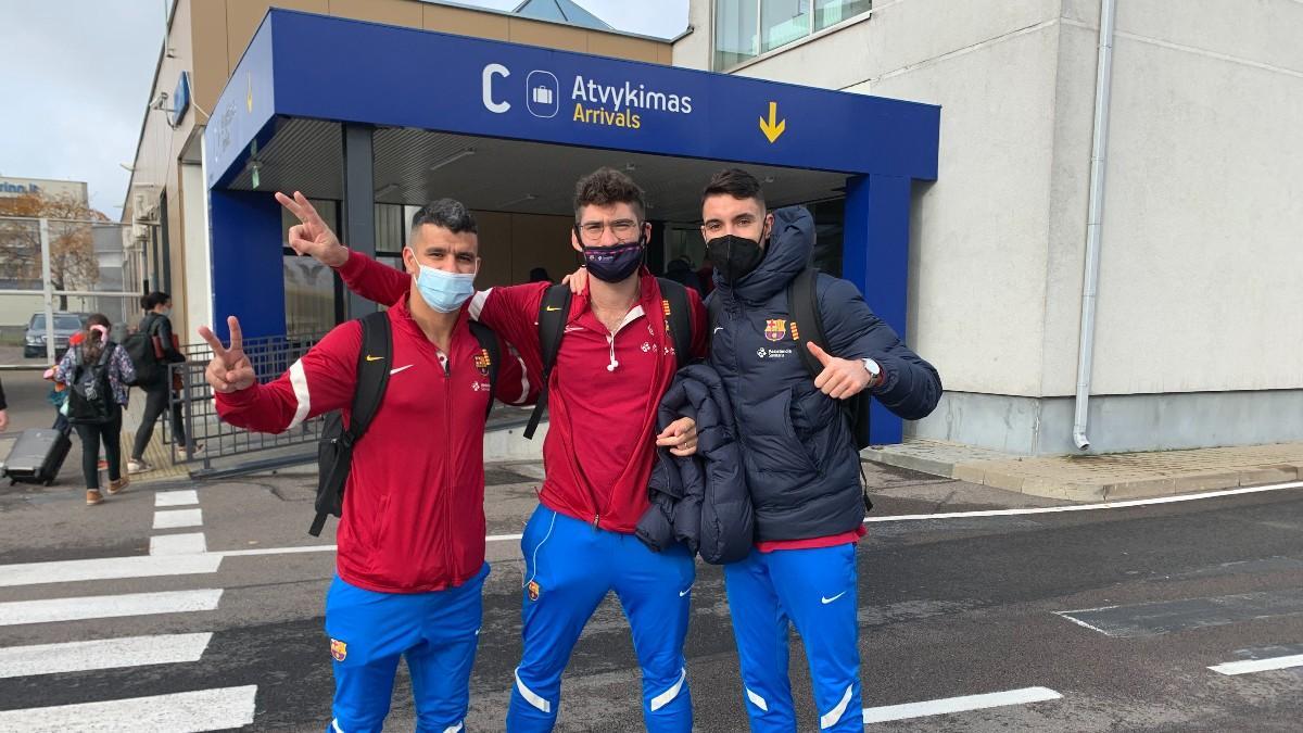 El Barça ya está en Vilnius