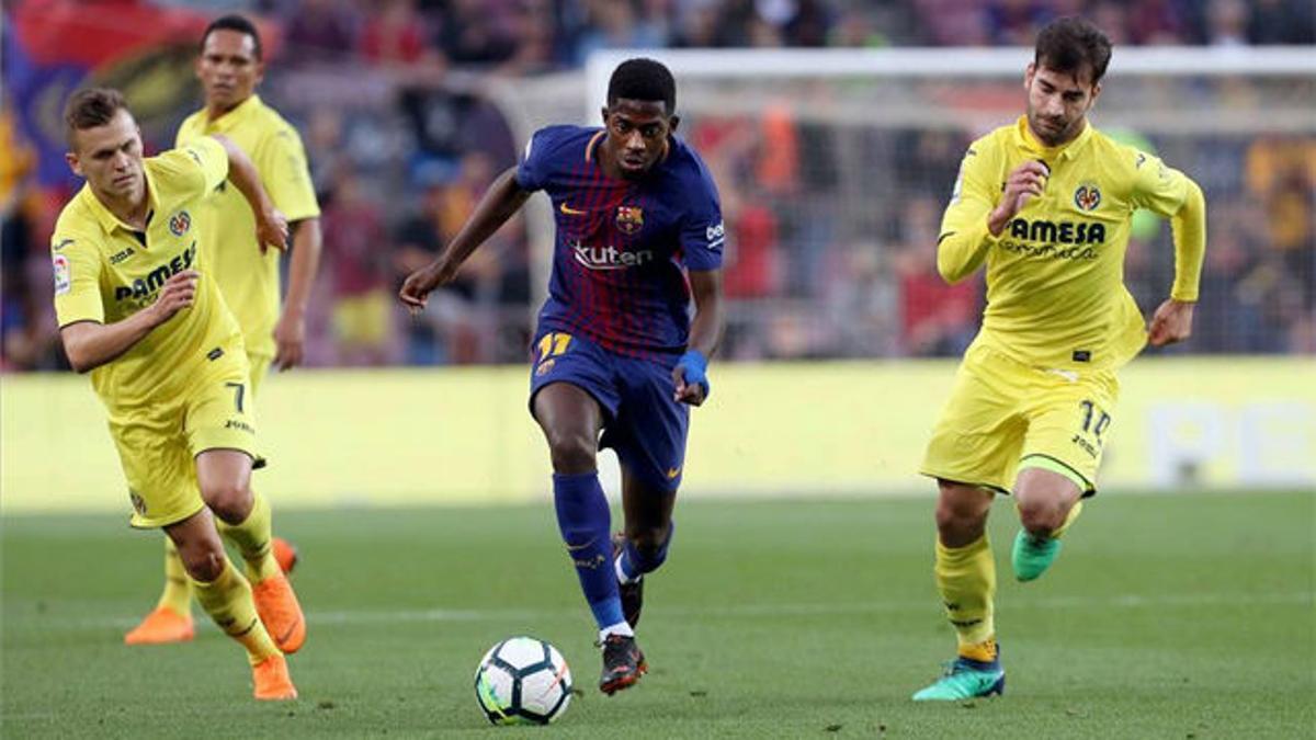 LALIGA | FC Barcelona - Villareal (5-1): Dembelé marcó el 4-1