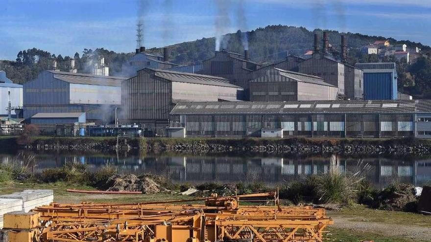 Instalaciones de Ferroatlántica en Sabón.