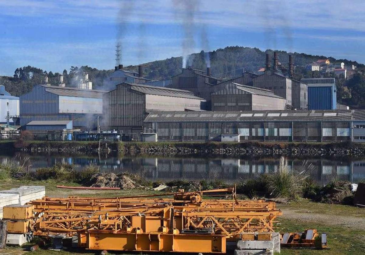 Instalaciones de Ferroatlántica en Sabón.