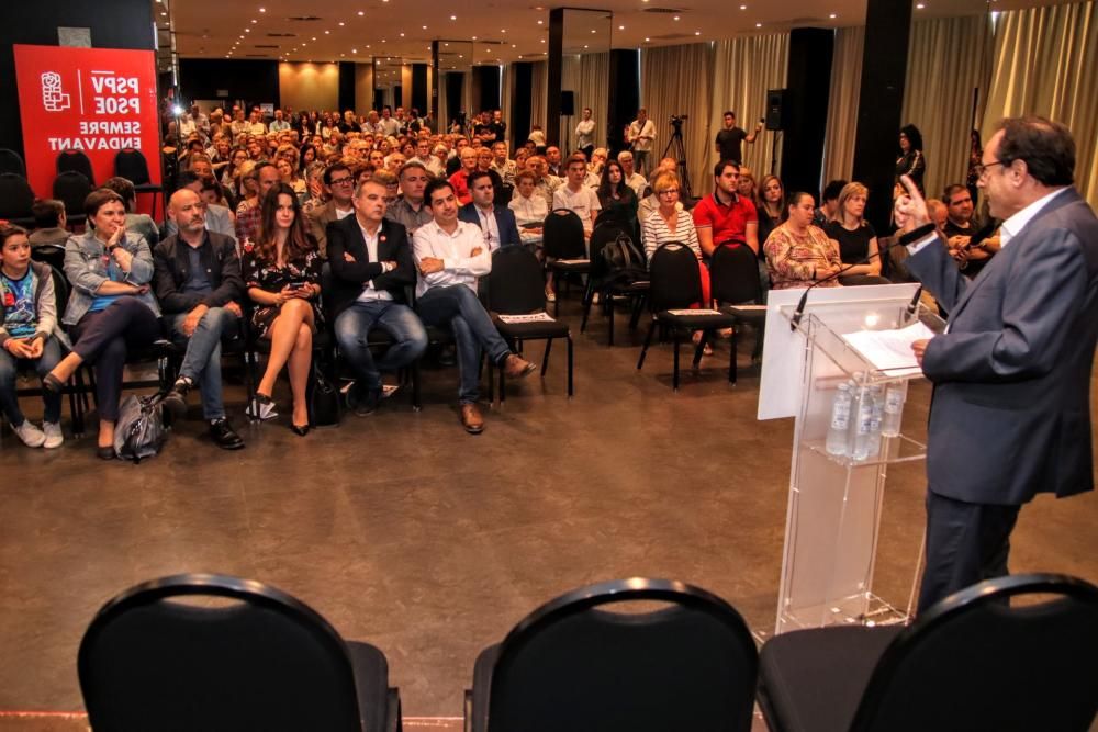 Presentación de la candidatura del PSOE en Alcoy.