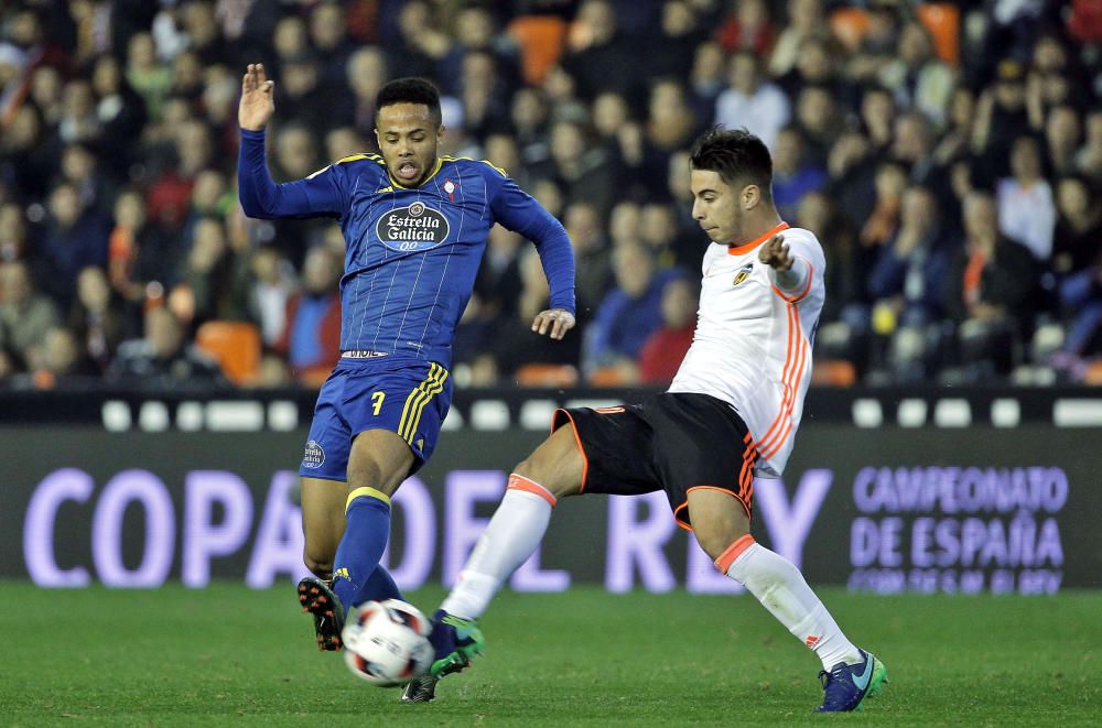 Las mejores imágenes del Valencia - Celta de Copa