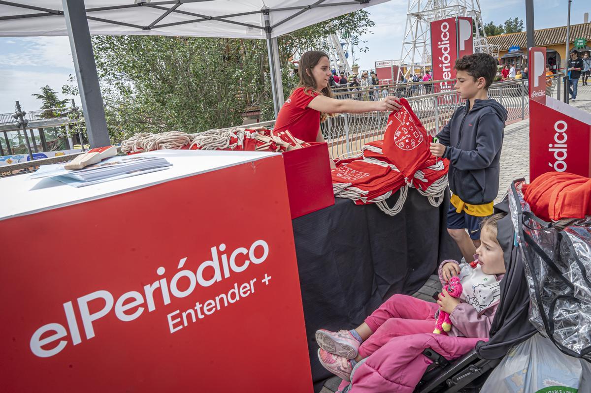 Fiesta solidaria de El Periódico en favor de Fundesplai en el Tibidabo