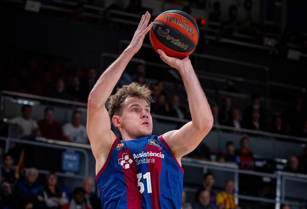 Rokas Jokubaitis jugó su mejor partido de la temporada ante el Covirán Granada