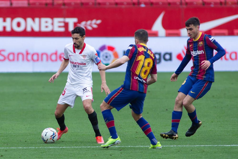 Sevilla - Barça, en imatges