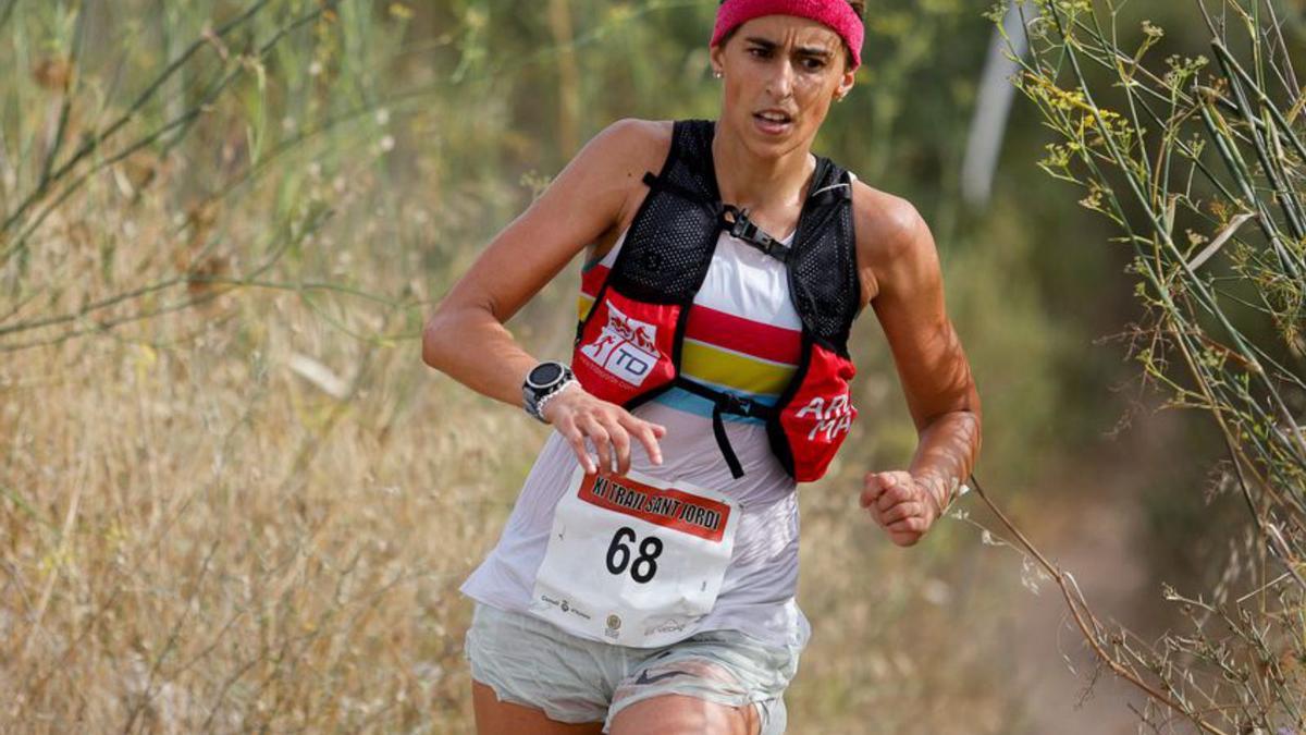  La triatleta Susana Sevillano, de la AD Ibiza Half Triathlon, se impuso en la prueba femenina con una gran autoridad. 