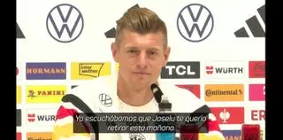 Kroos: "Es normal que me quieran retirar"