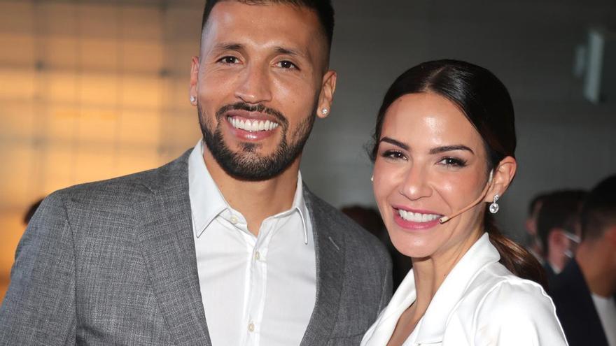 La cariñosa felicitación de Ezequiel Garay a Tamara Gorro: una foto abrazados en la playa y un &quot;te quiero&quot;