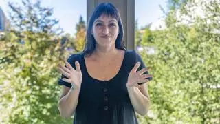 Beatriz Romero, intérprete de signos de Rozalén, en Santiago: "Cada vez más personas sordas se interesan por la música»