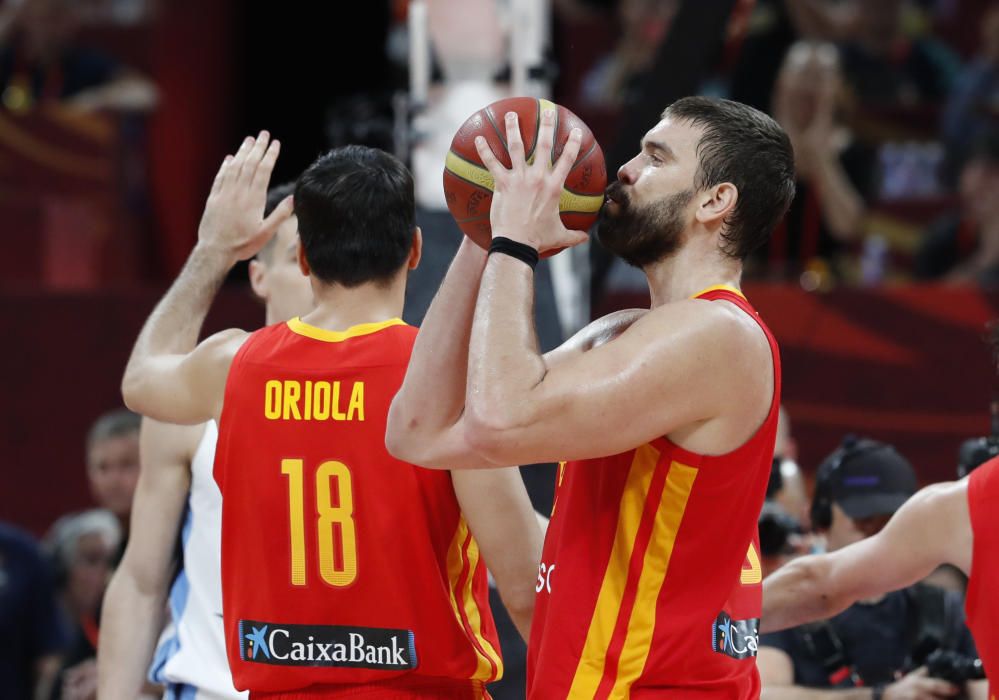 Final del Mundial de baloncesto: Argentina-España