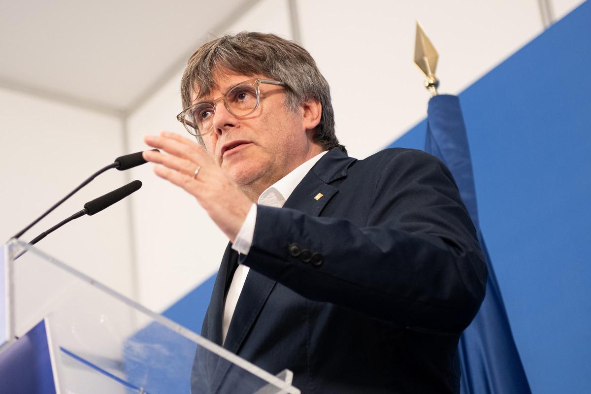 El expresidente de la Generalitat de Cataluña Carles Puigdemont.