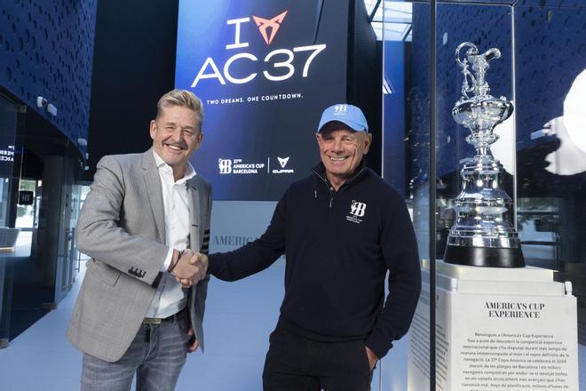 Cupra también se suma al patrocinio de la Copa América de vela de Barcelona