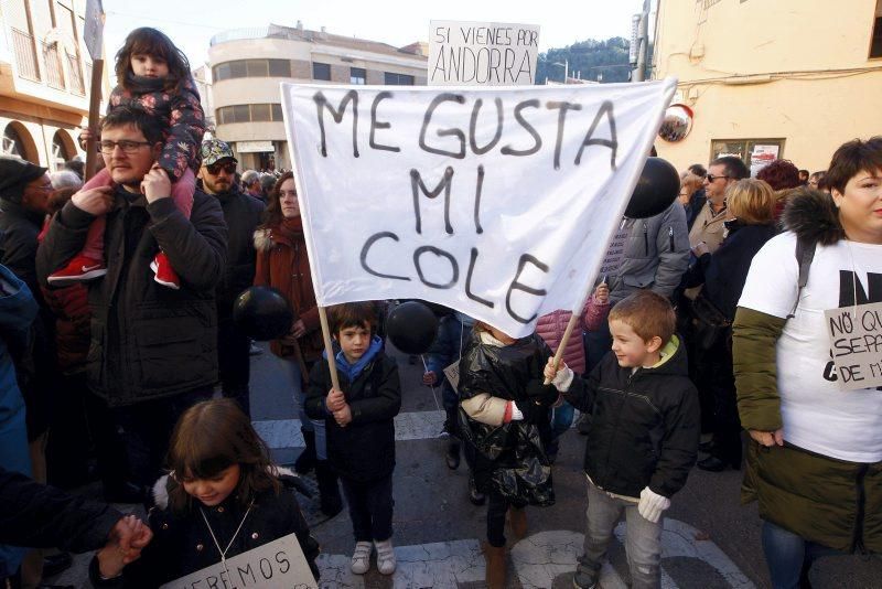 Masiva manifestación en Andorra