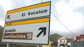 Santa Cruz anuncia la obra en la vía de acceso a la parte alta de El Suculum