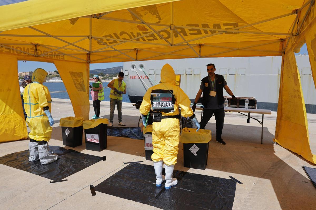 El servicio público de emergencias ha coordinado este simulacro