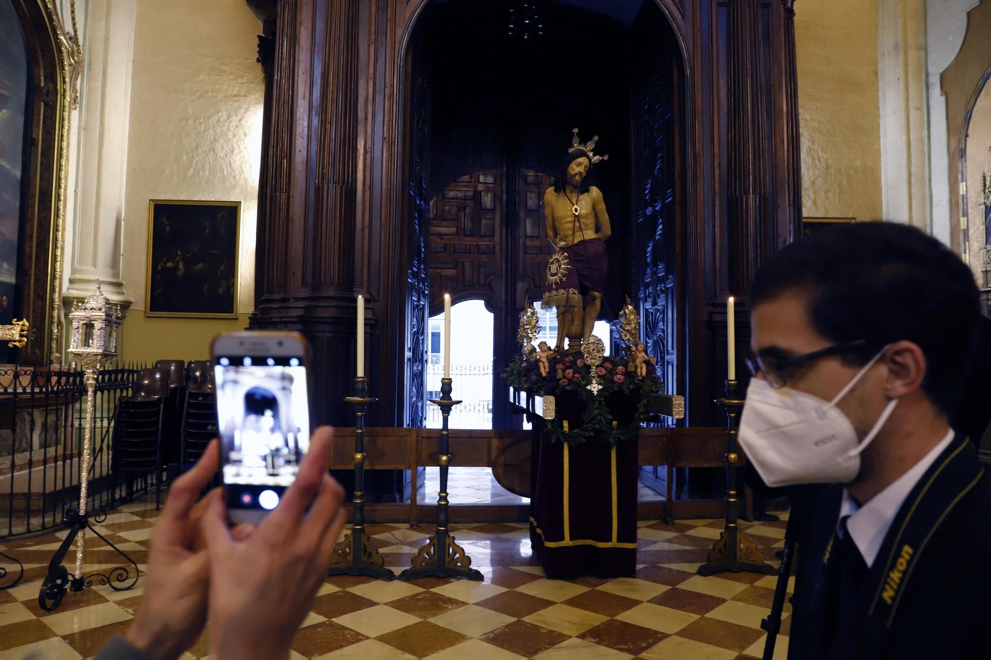 El Cristo de la Salud preside el vía crucis del primer viernes de Cuaresma en Málaga