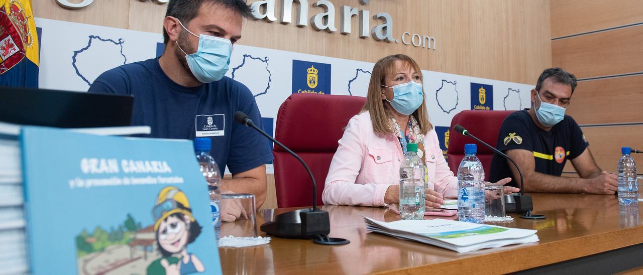 Presentación de la campaña del Cabildo contra los incendios forestales