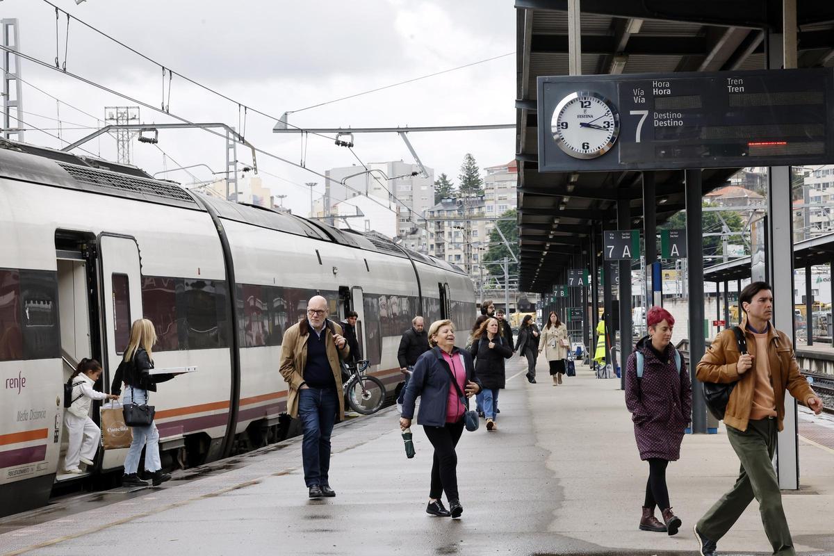Los trenes vuelven a la estación de Guixar: Vigo recupera su segunda estación de tren Los trenes vuelven a la estación de Guixar: Vigo recupera su segunda estación de tren