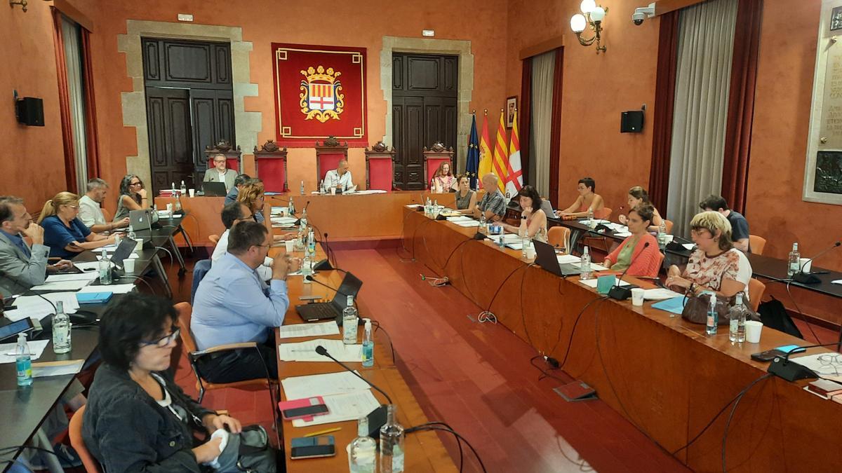 Imatge d'arxiu del ple municipal de Manresa