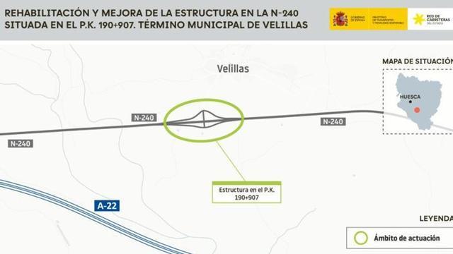 Mapa con la localización de la actuación.