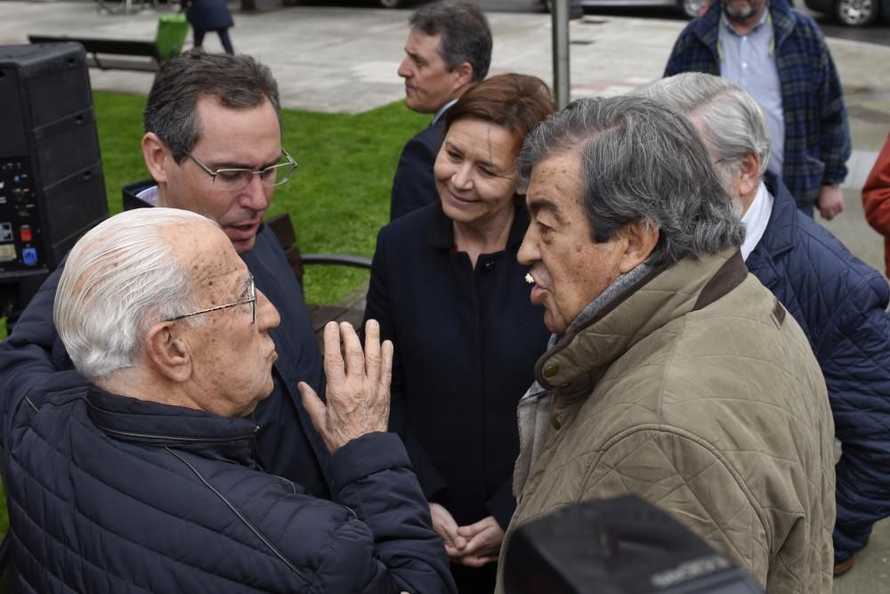 Inauguración del parque José Antonio Roncero en Gijón