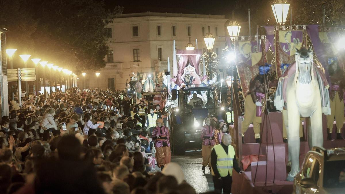 La cabalgata de los Reyes Magos de Palma 2025