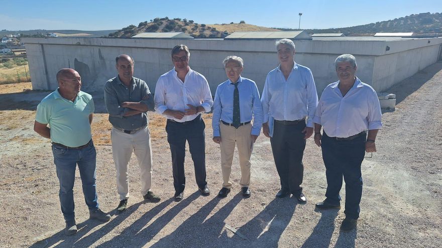 Finalizan las obras del depósito de aguas de Puente Genil que garantizan el suministro ante un corte de 48 horas