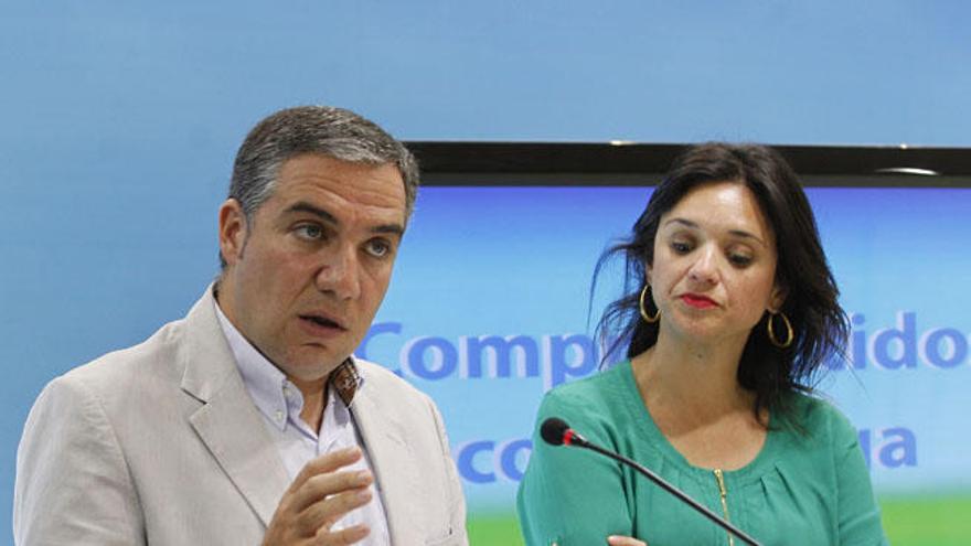 Elías Bendodo, presidente del PP en Málaga, hizo ayer balance.