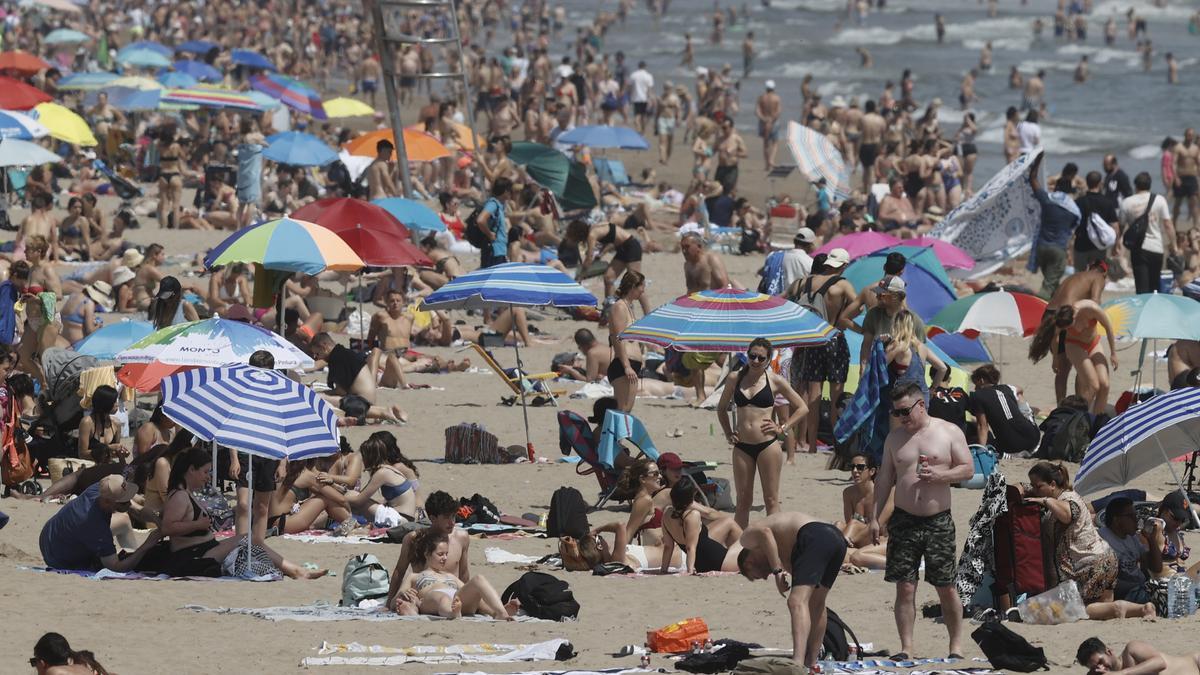 Playa de la Malvarosa de Valencia