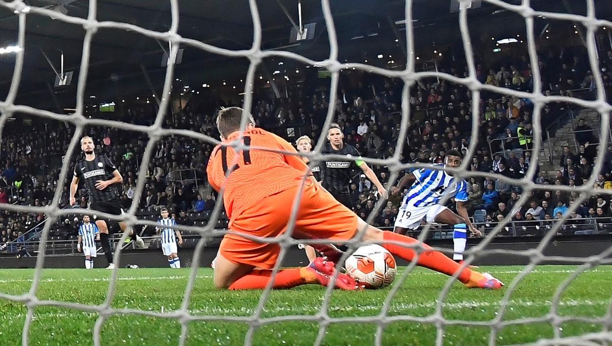 Europa League: Isak dio la victoria a la Real Sociedad ante el Sturm
