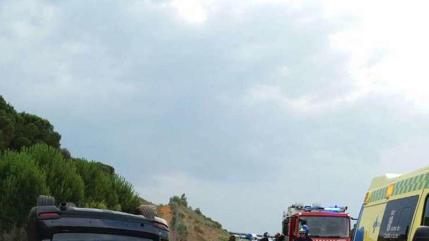 Accidente en las carreteras zamoranas.